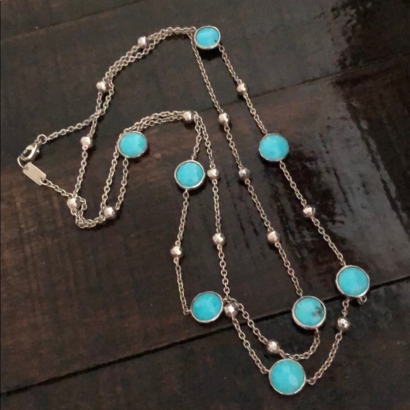 Ippolita Jewelry - Ippolita Turquoise & Silver Ball Necklace